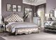 ACME Furniture Esteban Antique Champagne/Ivory Eastern King Panel Bed-1