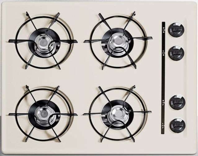 Summit® 24" Bisque Gas Cooktop-0