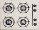 Summit® 24" Bisque Gas Cooktop-0