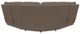 La-Z-Boy® Rigby 3-Piece Mushroom Curved Manual Reclining Sectional-2