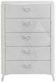 Coaster® Cassia White High Gloss Chest-1