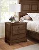 Artisan & Post by Vaughan-Bassett Heritage Cobblestone Oak Nightstand-1