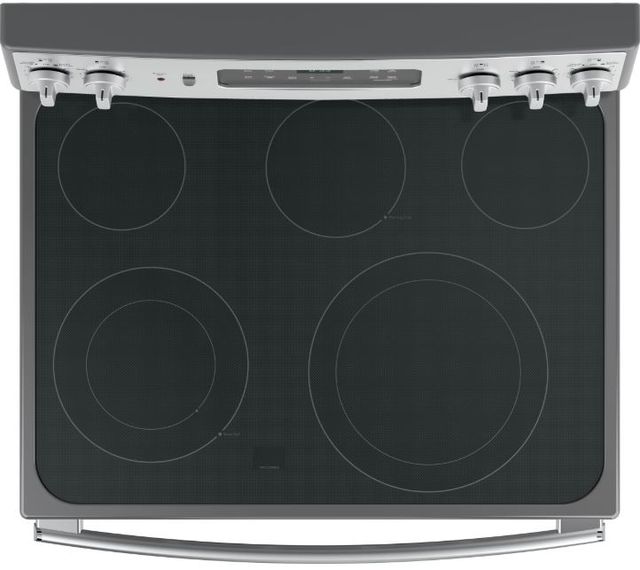GE® 30" Fingerprint Resistant Stainless Steel Free Standing Electric Range-4