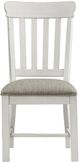 Intercon Drake French Oak/Rustic Gray Slat Dining Side Chair-2