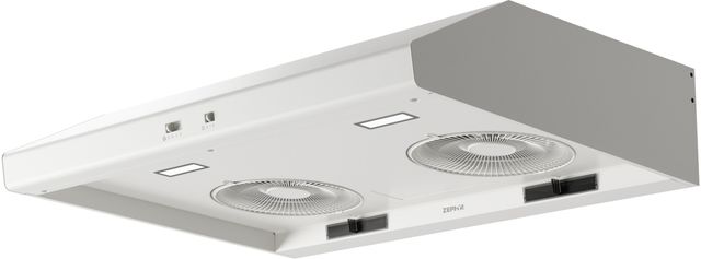 Zephyr Cyclone 30" White Under Cabinet Range Hood-1
