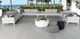 CabanaCoast® Customizable Ibiza II Sunbrella® RAIN Fabric Outdoor Bench-2