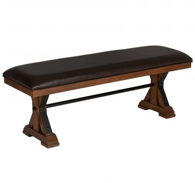 Intercon Denver Black Dining Bench-0
