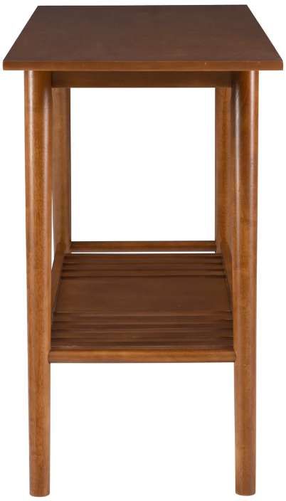 Linon Charlotte Cosgrove Rich Brown Console Table-4