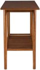 Linon Charlotte Cosgrove Rich Brown Console Table-4