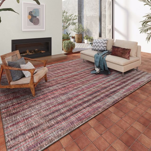Dalyn™ Rug Company Amador AA1 Blush 5'x8' Area Rug-4