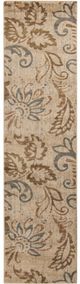 Surya Riley Tan 3'x8' Runner Rug-0