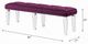 ACME Furniture Varian Burgundy/Mirrored Bench-2