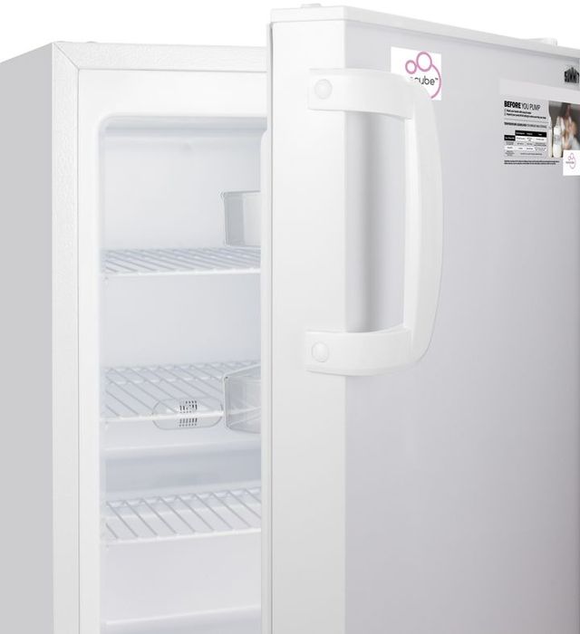 Summit® MOMCUBE™ 2.7 Cu. Ft. White Built In All-Freezer-1