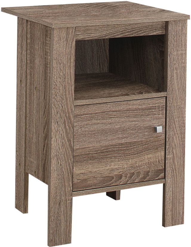 Monarch Specialties Inc. Dark Taupe Accent Table-0