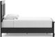 Signature Design by Ashley® Lanolee Black Twin Panel Bed-4