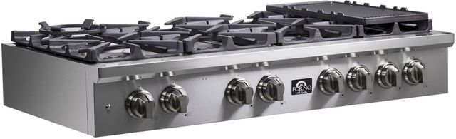 FORNO® ALTA QUALITA 48" Stainless Steel Pro-Style Gas Rangetop-1