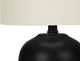Monarch Specialties Inc. 17"H Black Ceramic Table Lamp-1
