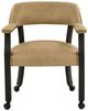 Steve Silver Co. Rylie Black/Sand Captains Dining Arm Chair-1