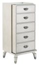 Currey & Company Serena Lingerie Gray Salt/Pewter Chest-0