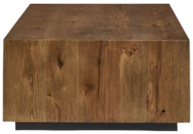Bassett® Furniture Cascade Barley Oak Rectangle Cocktail Table-2