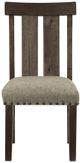 Mazin Furniture Gloversville Brown Side Chair-1