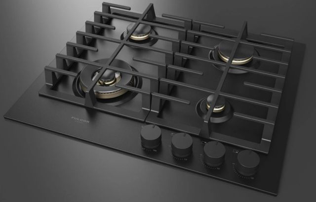 Fulgor Milano® Matteo 400 Series 30" Matte Black Gas Cooktop-3