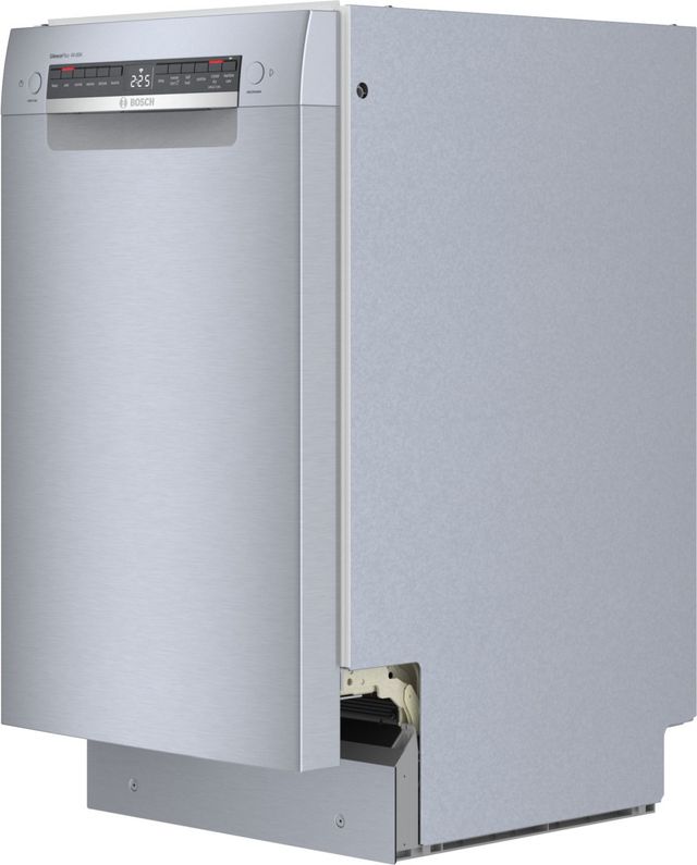 Bosch® 800 Series 18" Stainless Steel Front Control Built In Dishwasher-3