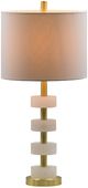 A & B Home Gold/White Table Lamp-2
