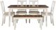 Powell® Willow 6-Piece Honey Brown/Vanilla White Dining Set-5