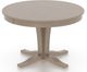 Canadel Customizable Gourmet Weathered Gray Washed VR Base Dining Table-1