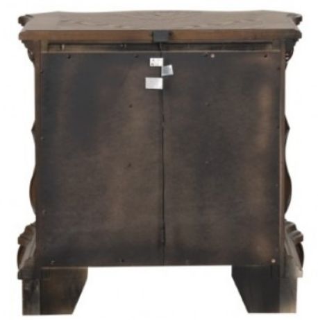 Furniture of America® Leovanni Dark Brown Nightstand-4