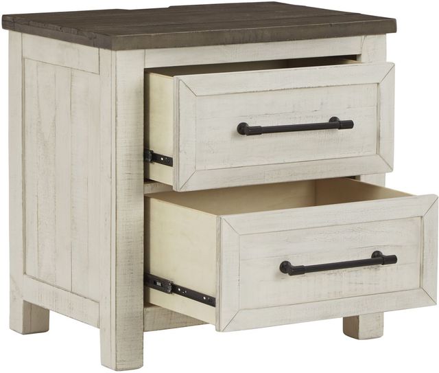 Benchcraft® Brewgan Two-Tone Nightstand-1