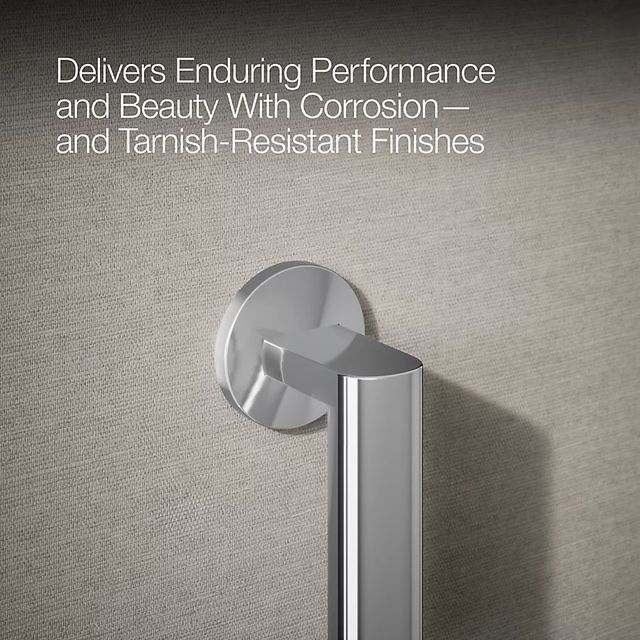 KOHLER® Components™ Polished Chrome 18" Grab Bar-4