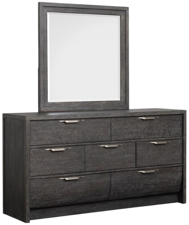 Magnussen Home® Kinsley Black Heron Dresser and Mirror-0