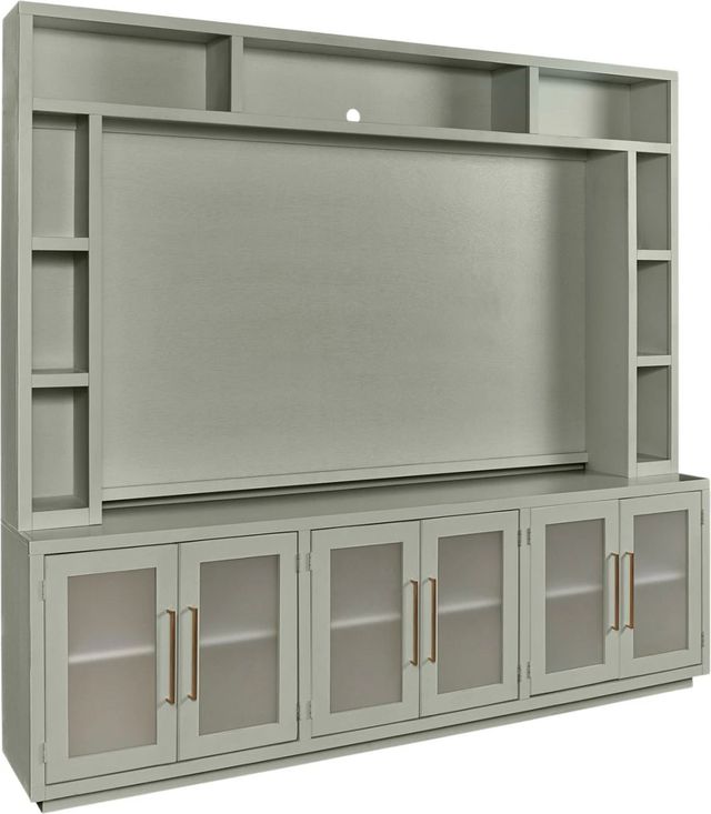 aspenhome® Perry Sage Green 97'' Console and Hutch-0