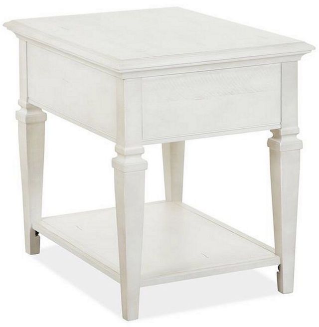 Magnussen Home® Newport Alabaster End Table-3