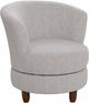 Best® Home Furnishings Palmona Dark Walnut/Linen Swivel Barrel Chair-0
