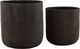 Dovetail Furniture Glenford 2-Piece Brown Planter-0