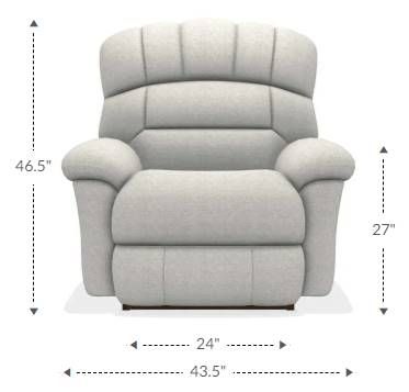 La-Z-Boy® Randell Marble Power Rocking Recliner with Headrest and Lumbar-4