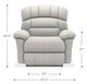 La-Z-Boy® Randell Marble Power Rocking Recliner with Headrest and Lumbar-4