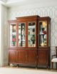 American Drew® Addison Andover Breakfront Cherry/Walnut Cabinet-1