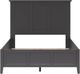 Modus Furniture Grace Raven Black Eastern King Panel Bed-4