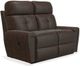 La-Z-Boy® Douglas Walnut La-Z-Time® Leather Full Reclining Loveseat-0