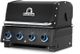 Broil King® Baron™ 420 Shadow IR 4-Burner Black Built-In Natural Gas Grill-3