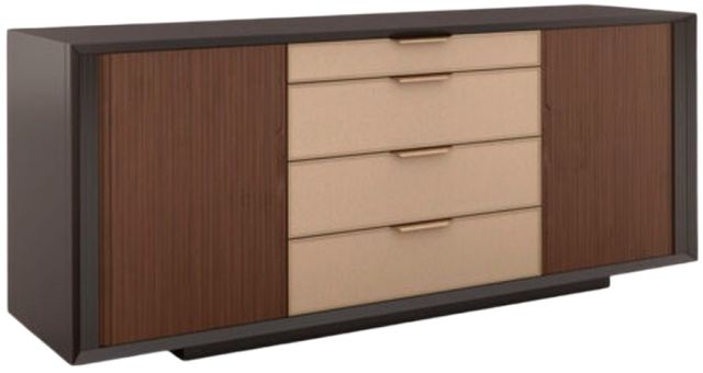 white and gold 8 drawer dresser Amerlife Kino 47.2