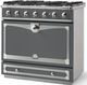 La Cornue CornuFé 90 Albertine 36" Graphite Pro Style Dual Fuel Range-1