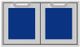 Hestan® AGSD Series 36" Prince Outdoor Double Storage Doors-0