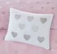 Olliix by Mi Zone Glimmer Rosalie Pink and Silver Full/Queen Metallic Printed Plush Comforter Set-3
