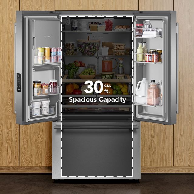 KitchenAid® 36" 30 Cu. Ft. Juniper French Door Refrigerator with Exterior Water and Ice Dispenser-4