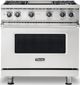 Viking® 5 Series 36" Stainless Steel Pro Style Liquid Propane Gas Range-0